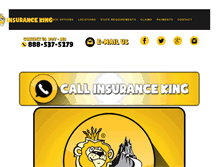 Tablet Screenshot of insuranceking.com